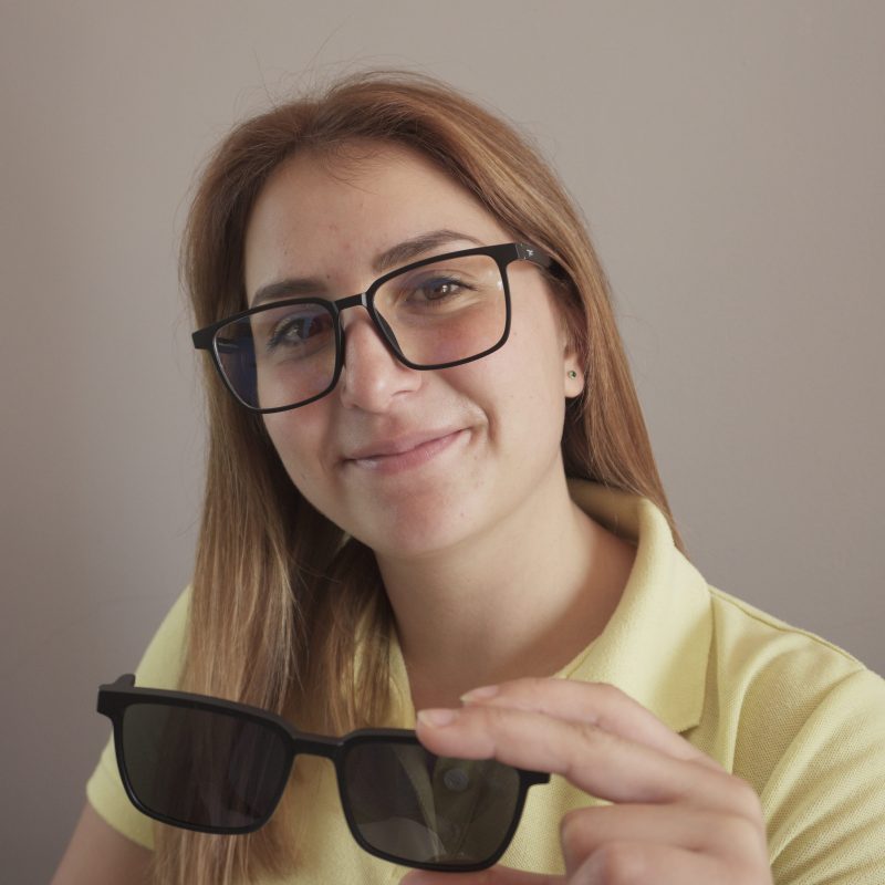дамски очила за компютър без слънчева преставка Sutich черно